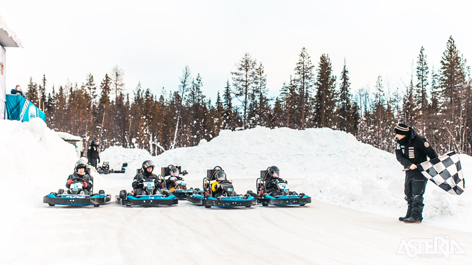 Je kan je programma uitbreiden met één van de vele optionele excursies zoals Icekarting