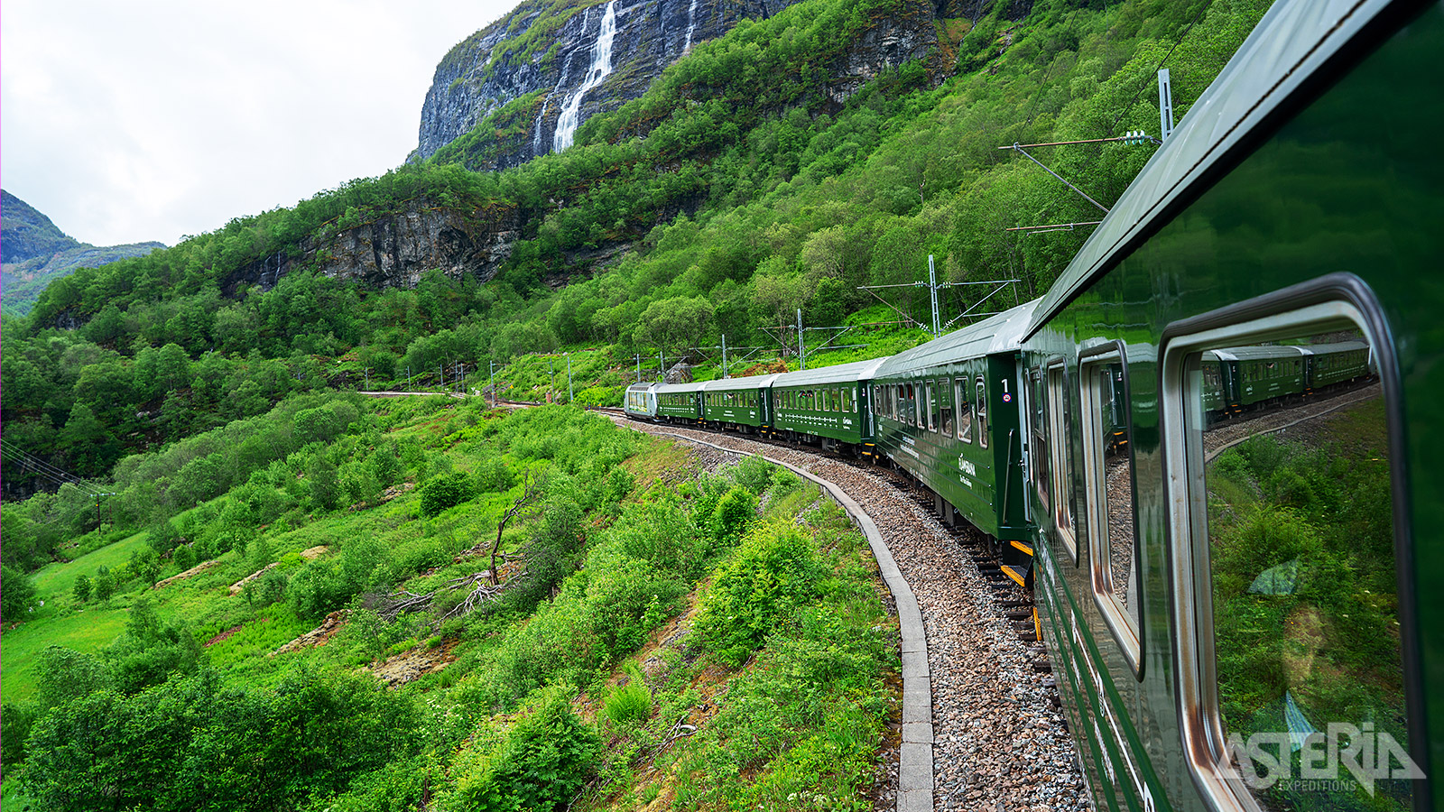 De Flåm Bahn, door Lonely Planet uitgeroepen tot mooiste treinreis ter wereld