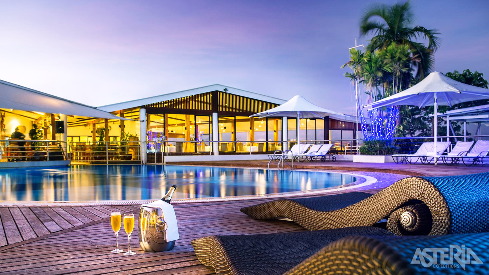 Airways Hotel in Port Moresby combineert luxe, rust met een panoramisch uitzicht