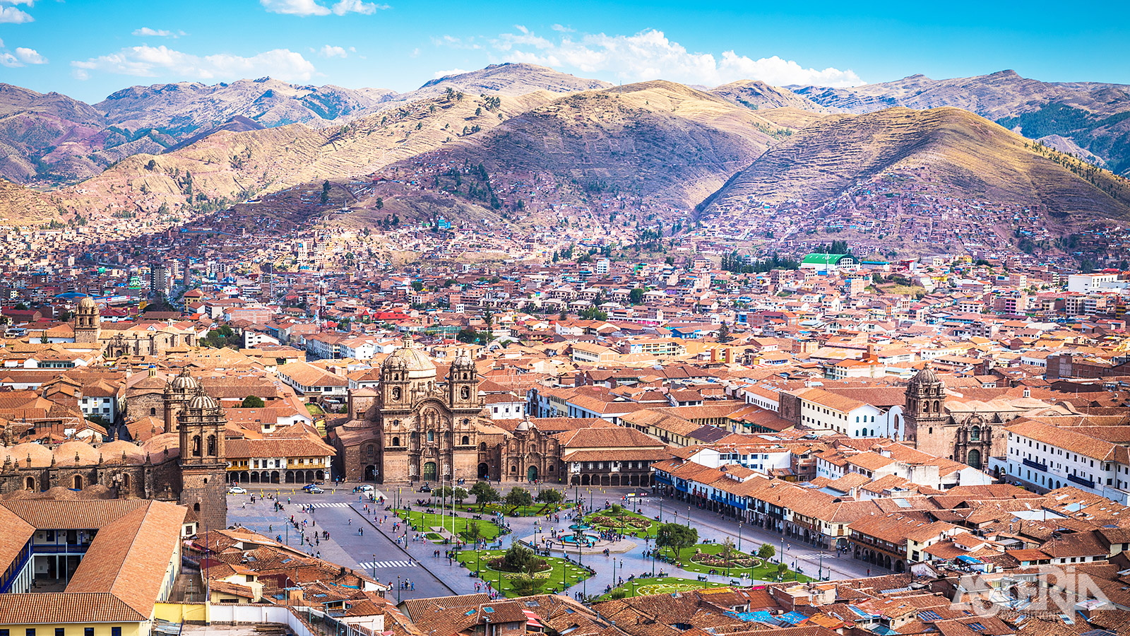 In de bergen van de Andes, temidden van prachtige natuur ligt Cusco, het middelpunt van het voormalige Incarijk