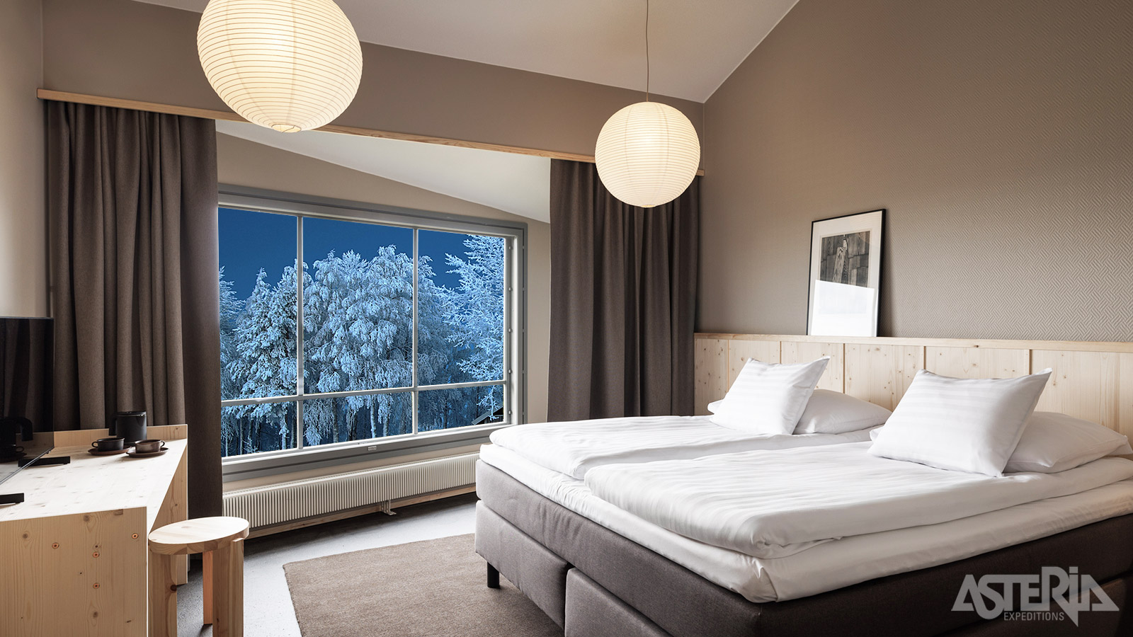 Wie iets meer ruimte en luxe wil, kan kiezen voor een Tar Superior met sauna