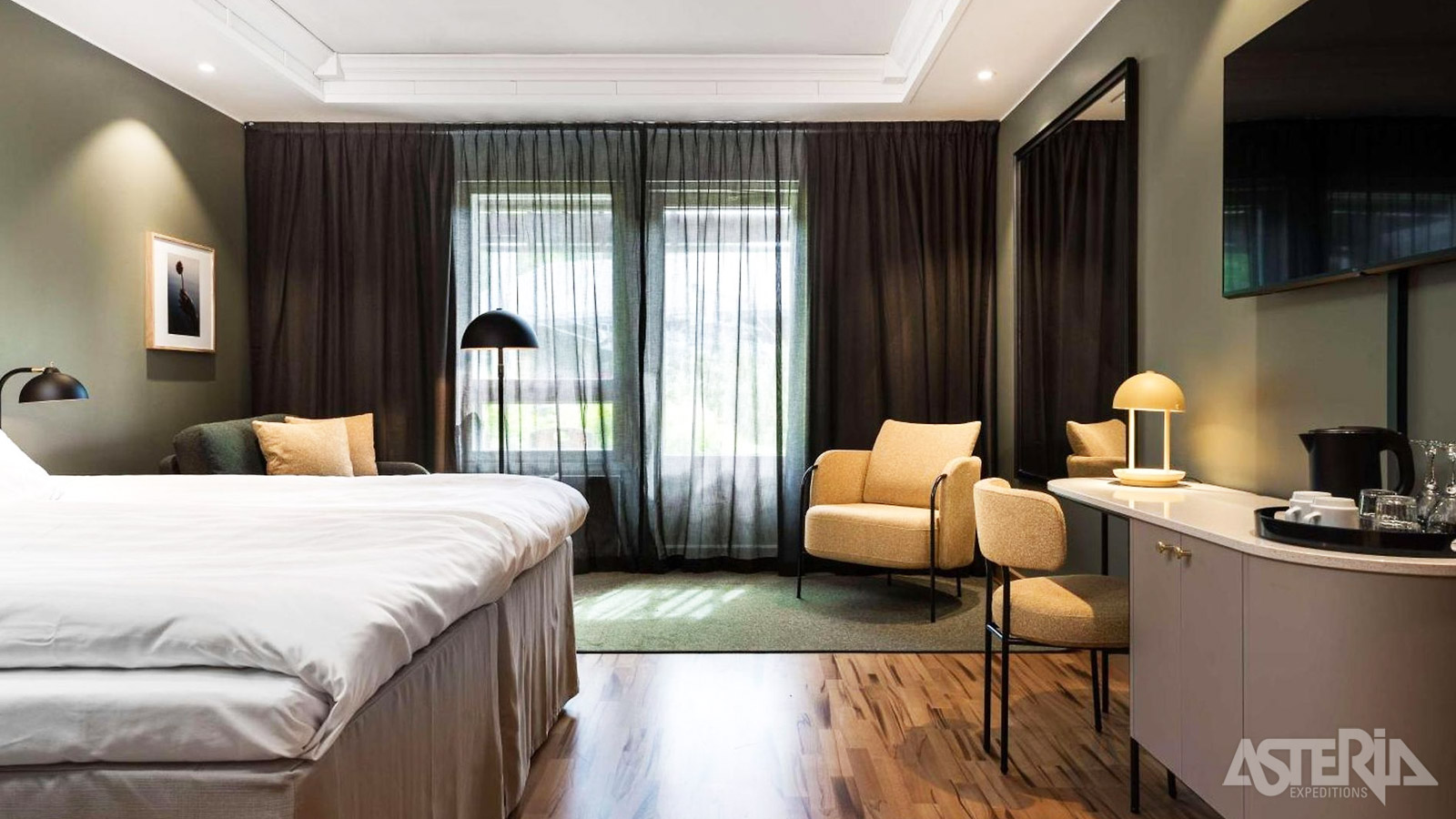 Naar logies toe kan je kiezen uit verschillende types hotelkamers