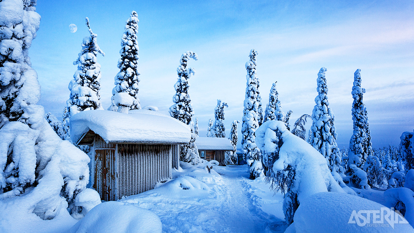 In het zuidoosten van Lapland ligt Ruka, één van de mooiste gebieden van Finland