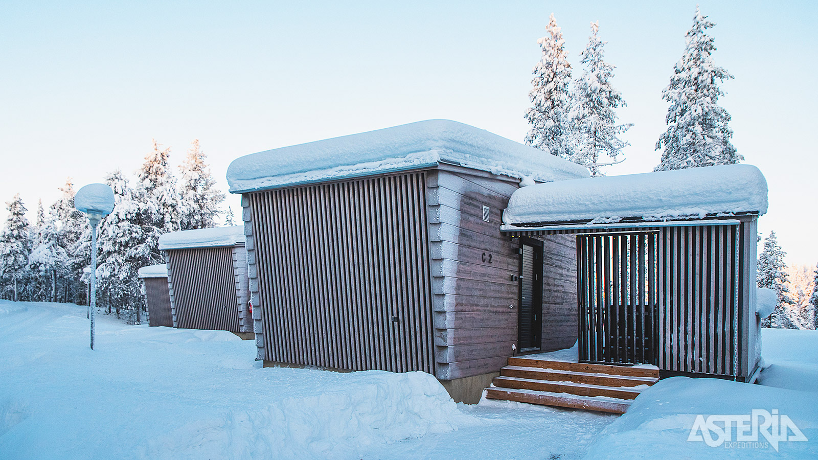 Voor koppels zijn de luxe Lodges met sauna & bubbelbad ideaal