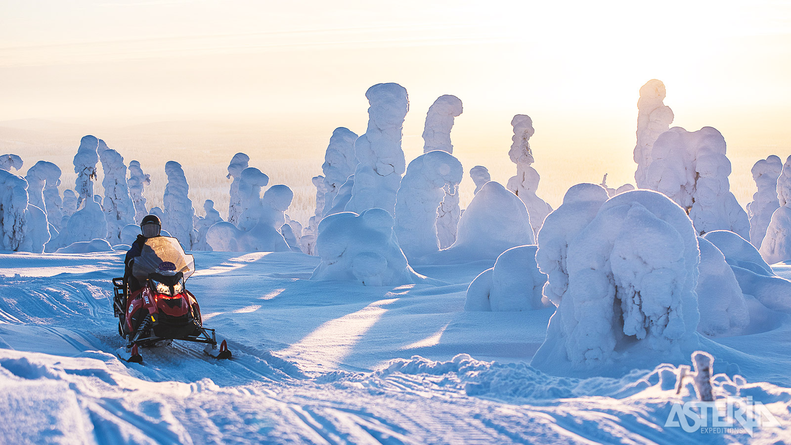 Geniet van een magisch winterlandschap in de omgeving van de Ruuhitunturi-heuvel