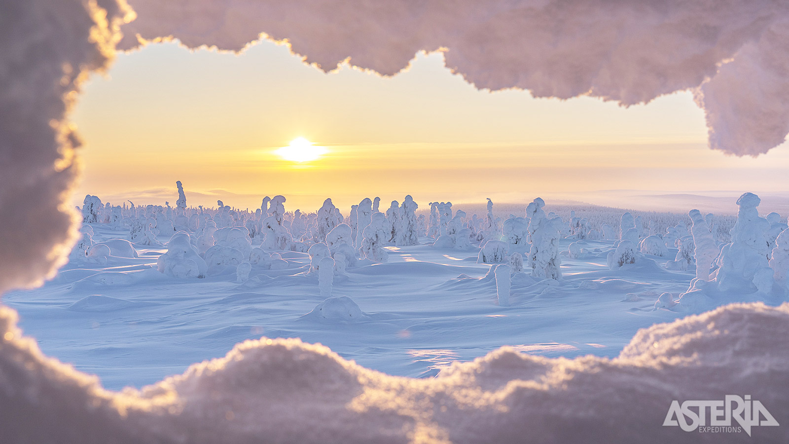 Salla Nationaal Park staat bekend om haar pure arctische omgeving met uitgestrekte sneeuwlandschappen