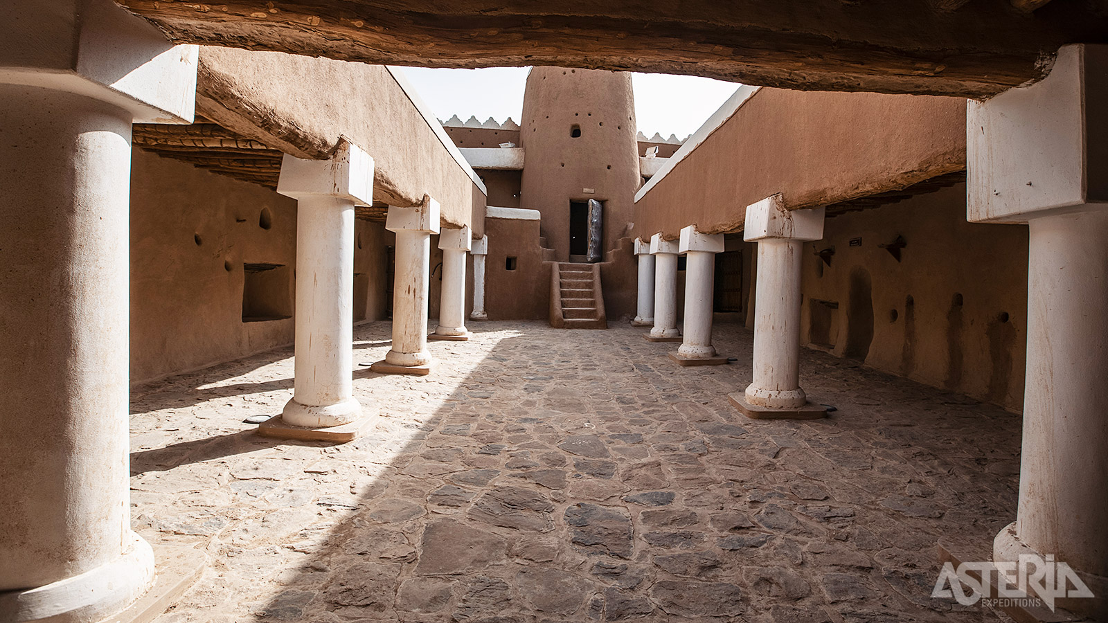 Het A’Arif Fort in Hail werd gebouwd tijdens de 11de-12de eeuw ter bescherming van het noordelijk deel van het koninkrijk