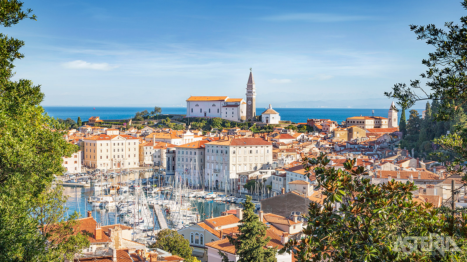 Piran was een belangrijk centrum in de Middeleeuwen en stond lange tijd onder Venetiaans bestuur, wat duidelijk te zien is in de architectuur