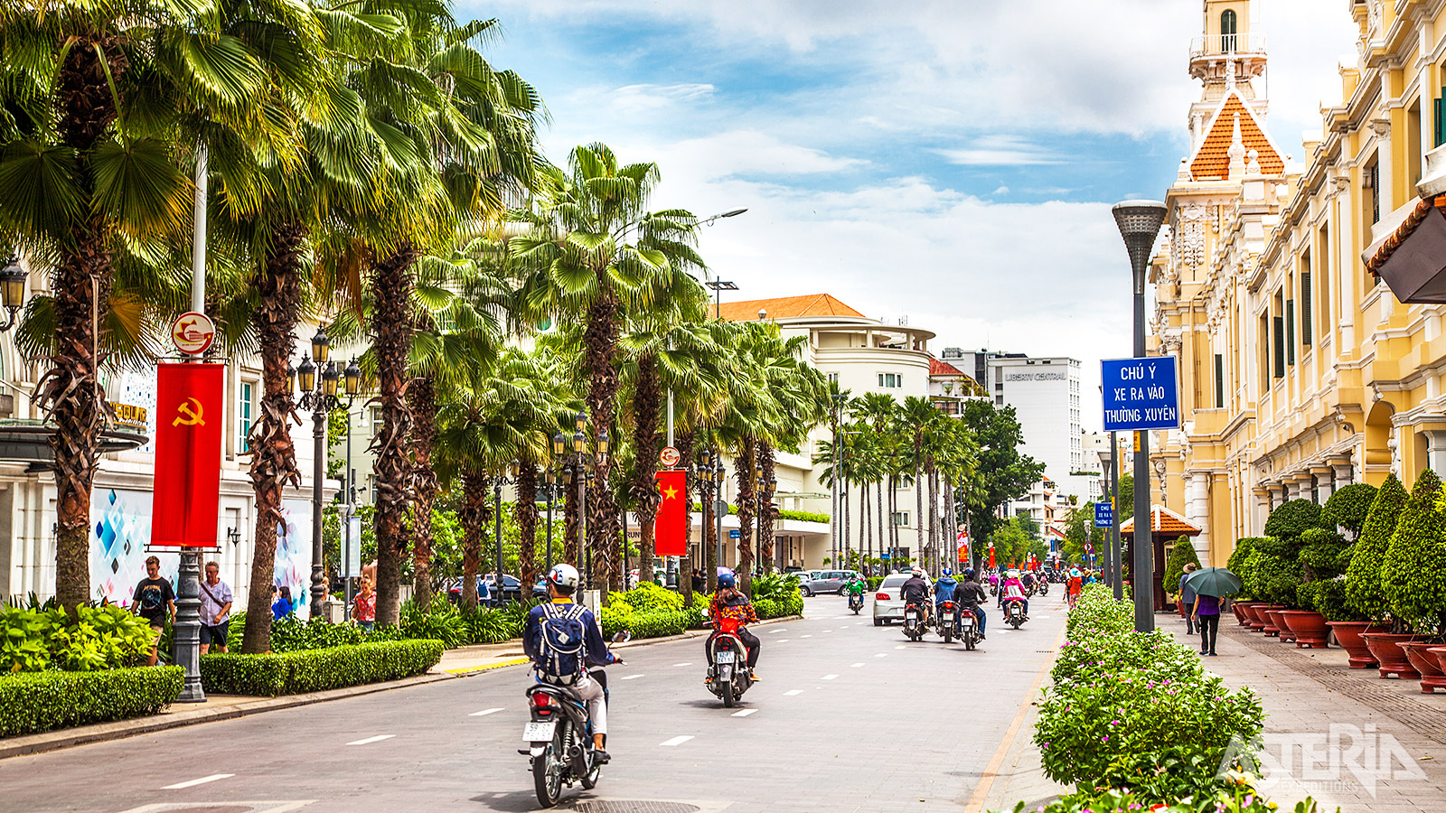 Het Ho Chi Minh stadhuis, een stukje Frankrijk in Vietnam