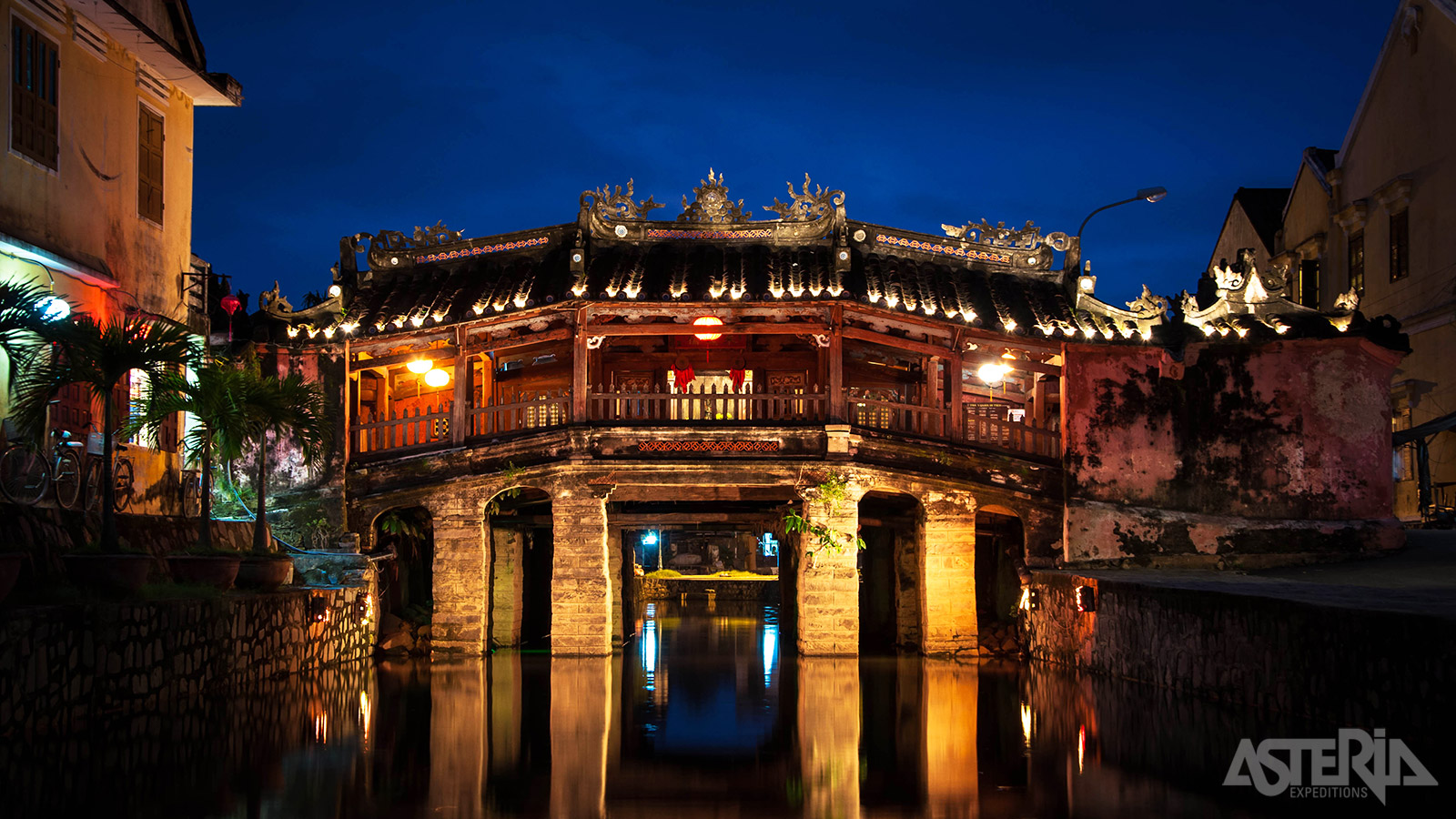 Hoi An, een pittoresk havenstadje met zijn bekende Japanse brug