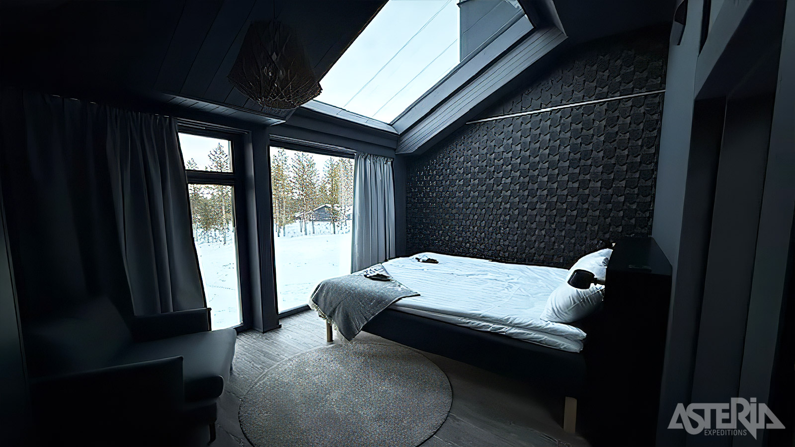Aurora Rooms beschikken bovendien ook over een glazen dak