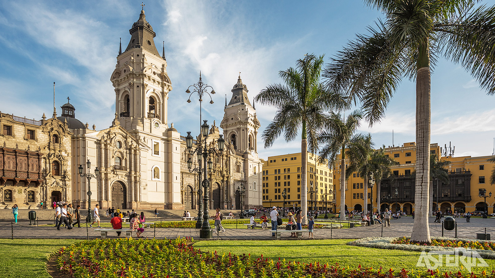 Het centrale Plaza Mayor is de plek van waaruit Lima ontstond