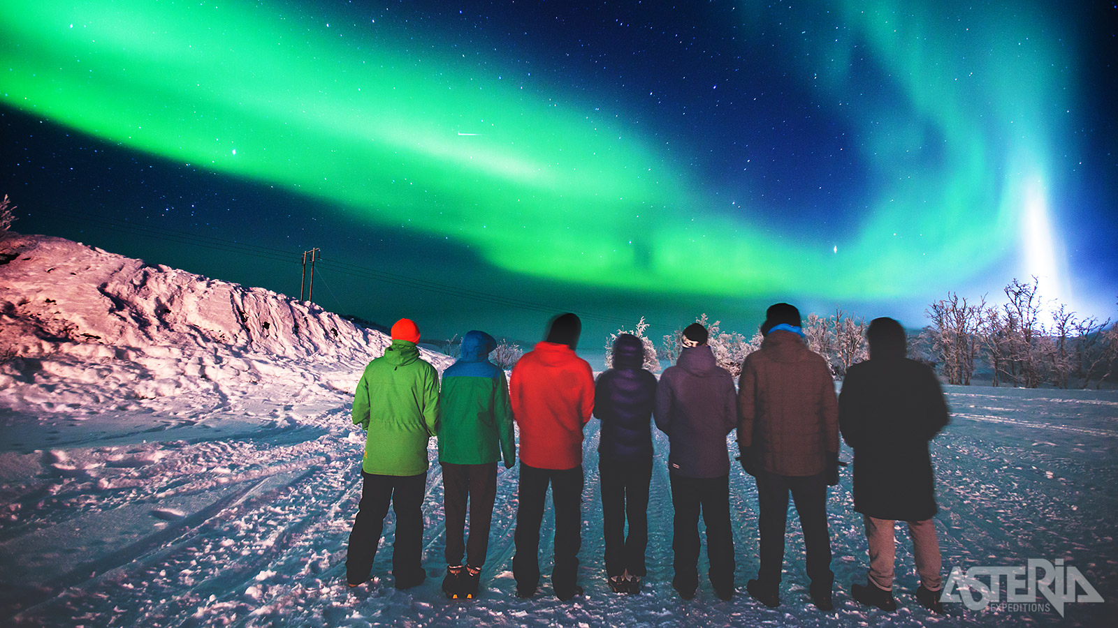 Ook Zweeds Lapland is een uitstekende locatie om het noorderlicht te kunnen waarnemen